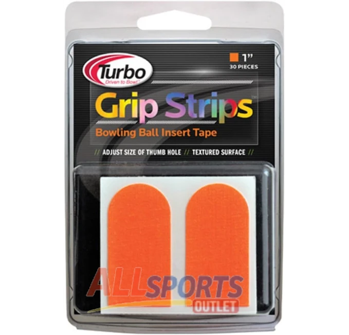 Turbo Bowling Grips Strip Tape 1 Inch Orange All Sports Outlet