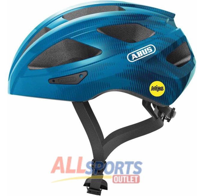 ABUS Macator MIPS Steel Blue Helmet All Sports Outlet