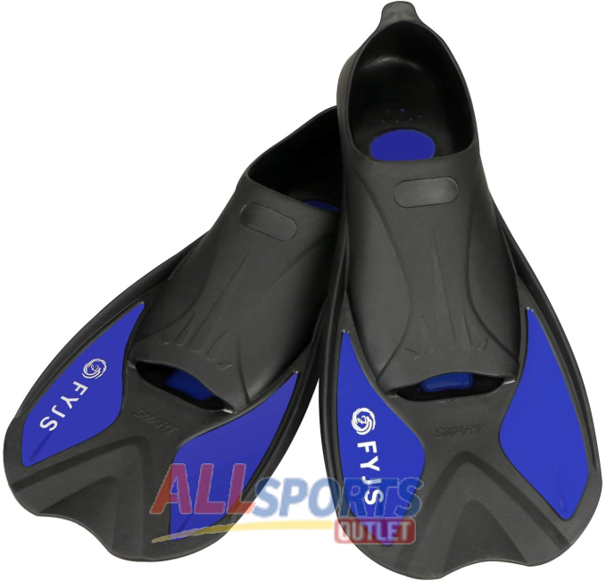 F FYJS Short Swim Fins with Mesh Bag All Sports Outlet