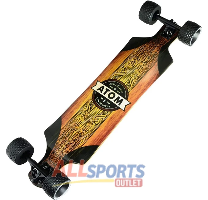 Atom All-Terrain 39 Inch Woody Longboard All Sports Outlet