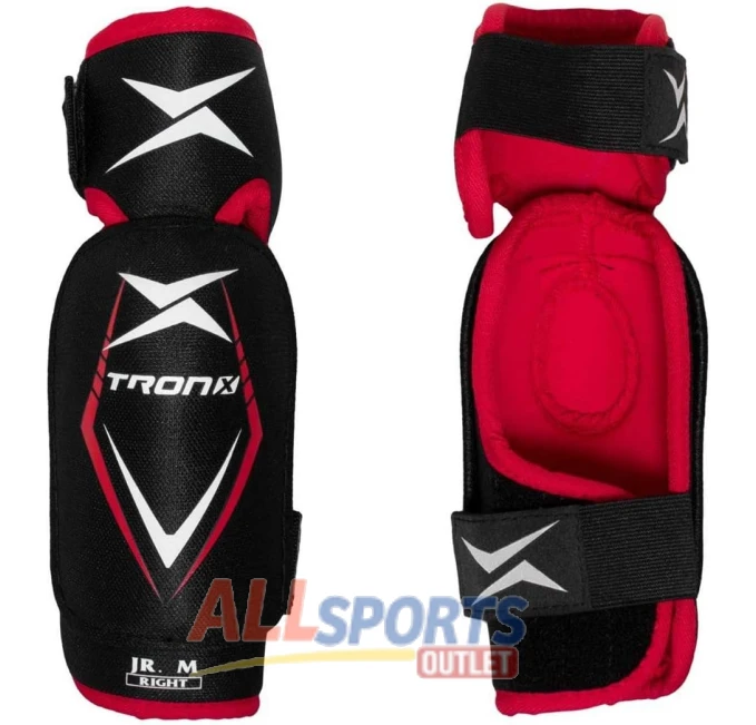 TronX Force Senior Hockey Elbow Pads for Adults All Sports Outlet