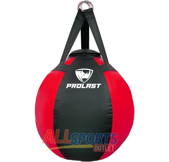 PROLAST Wrecking Ball Heavy Bag Red and Black at All Sports Outlet