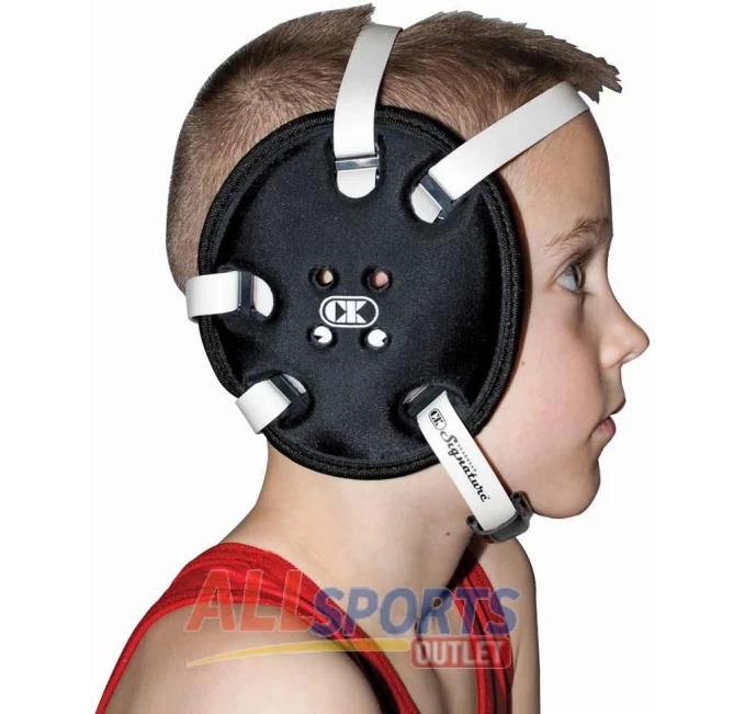 Cliff Keen Youth Signature Black Wrestling Headgear All Sports Outlet
