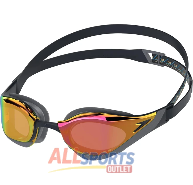 Speedo Mirrored Fastskin Pure Focus Swim Goggles Unisex Adult All Sports Outlet