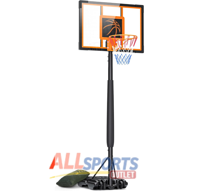 Jocoevol Portable Basketball Hoop with Adjustable Height All Sports Outlet