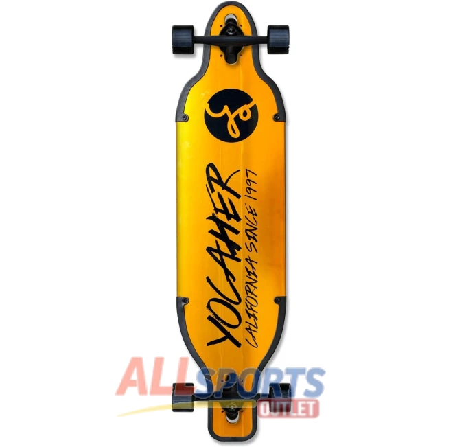 Yocaher Aluminum Longboard Complete Drop Through at All Sports Outlet