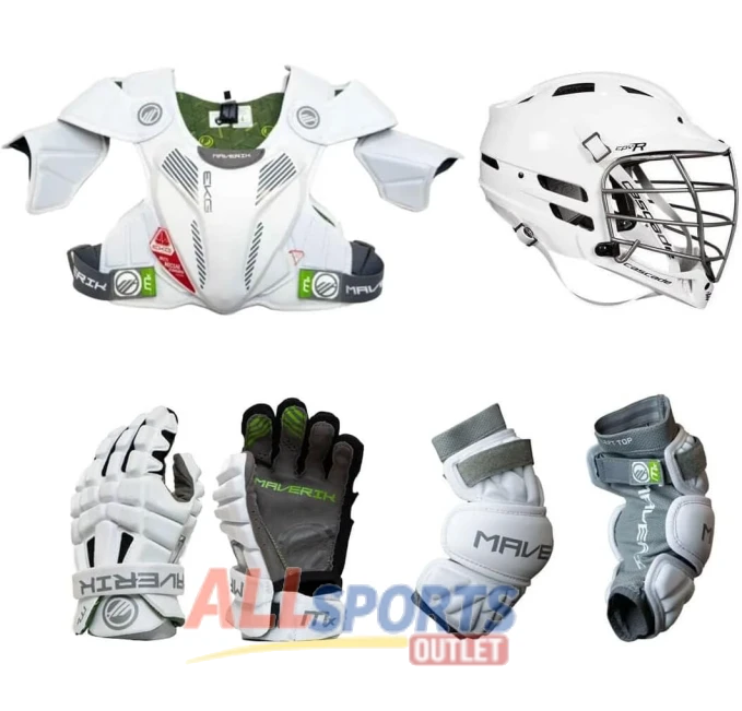Maverik MX Lacrosse Set Cascade CPV-R Helmet All Sports Outlet