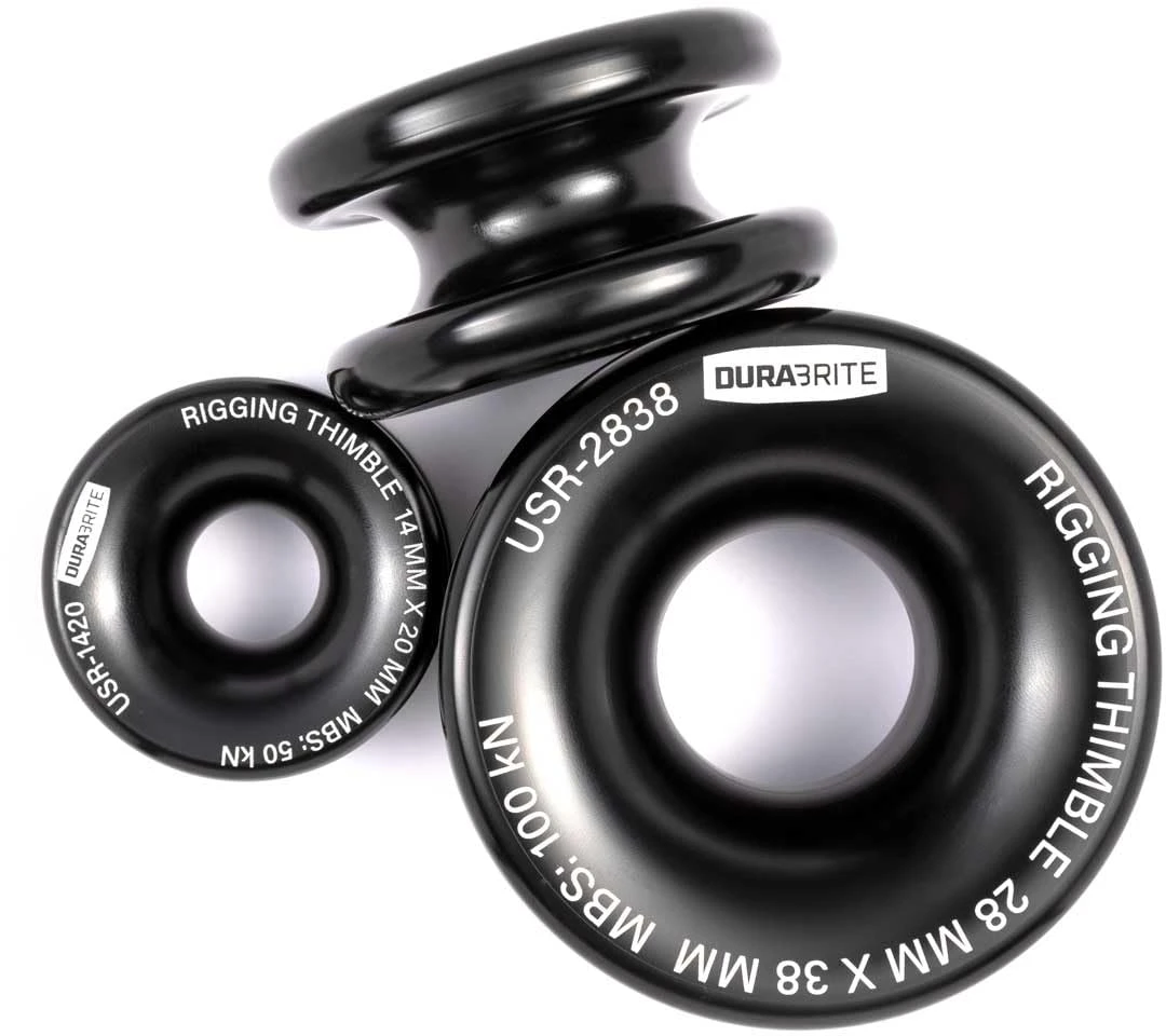 DuraBrite Rigging Thimbles High Sidewall 6061 Aluminum All Sports Outlet - Image 4