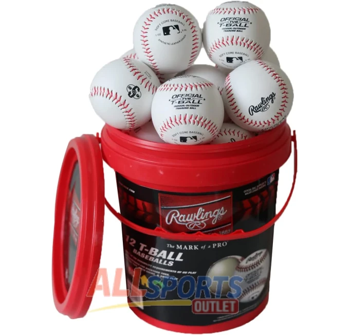Rawlings Official T-Balls Youth 6U 12 Count All Sports Outlet