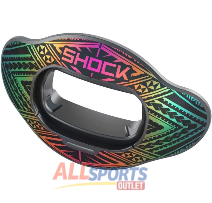Shock Doctor Interchange Mouthguard Black TRBL OSFA All Sports Outlet