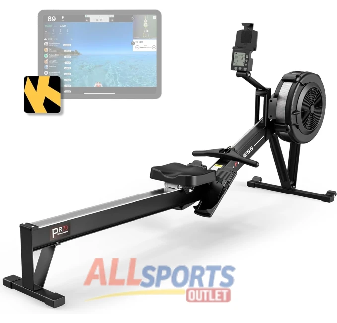 PASYOU Air Magnetic Rowing Machine 10-Level Resistance 350lb All Sports Outlet