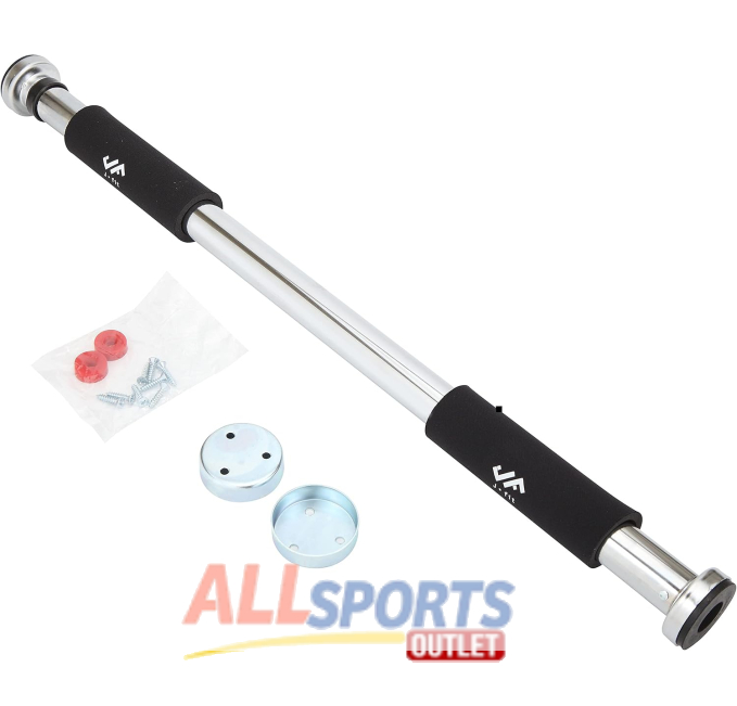 JFIT Deluxe Multi Exercise Doorway Pull-Up Bar 40-Inch at All Sports Outlet