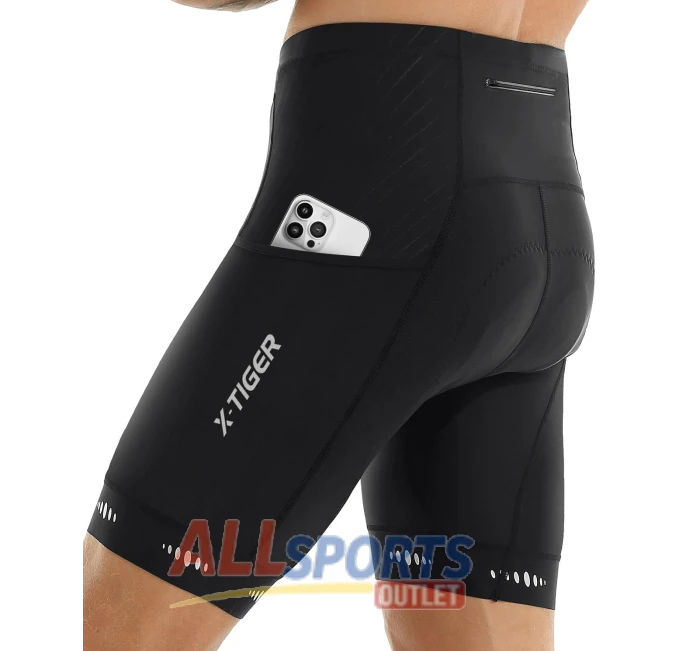 X-TIGER 5D Gel Padded Bike Shorts for Men All Sports Outlet