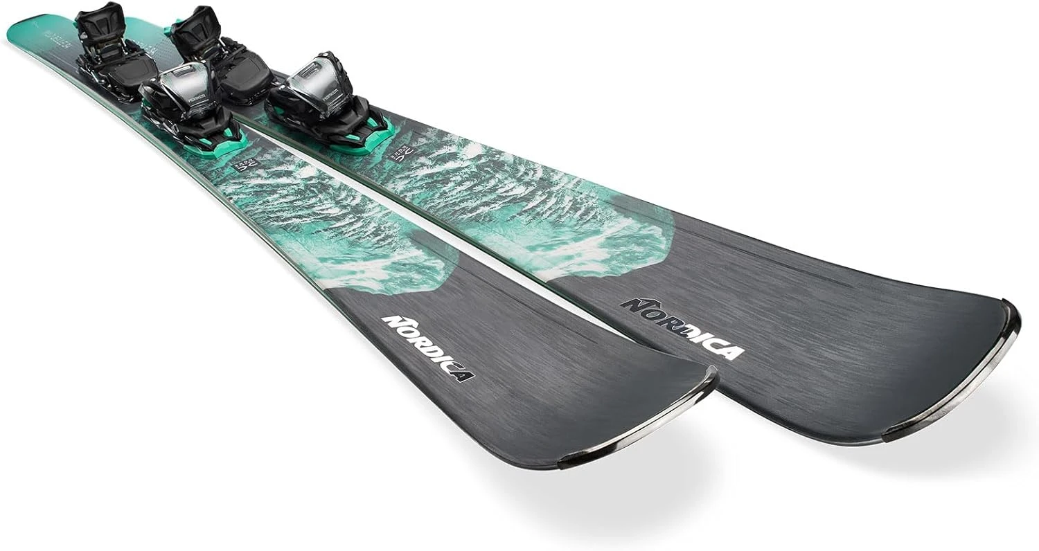 Nordica Women's Wild Belle DC 84 Skis All Sports Outlet TP2 Bindings - Image 4