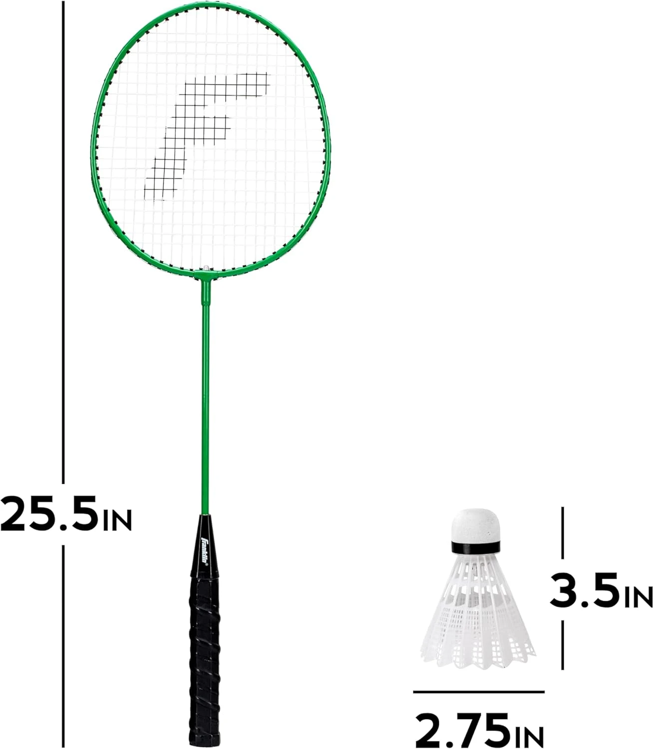 Franklin Sports Badminton Rackets Glow in the Dark Set All Sports Outlet - Image 3