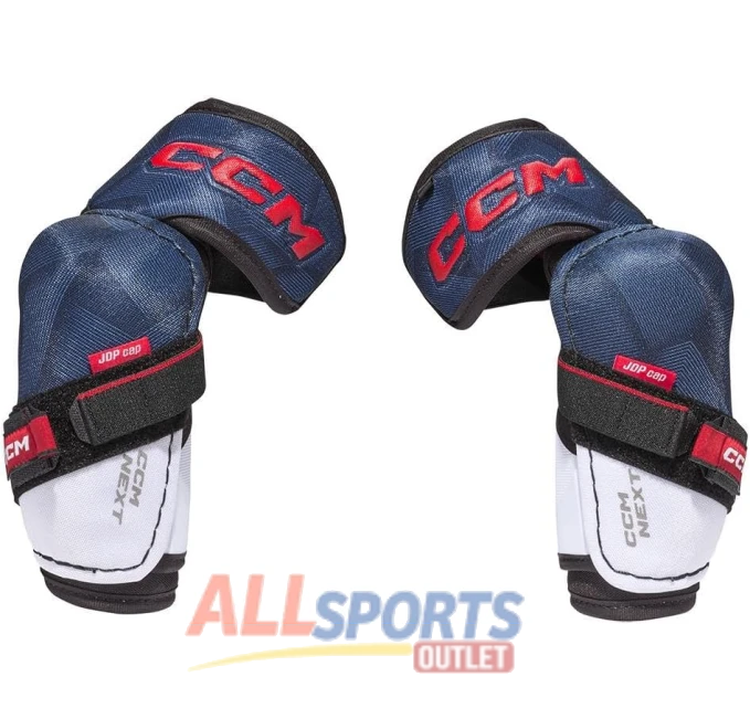 CCM Next Junior Ice Hockey Elbow Pads L for Protection All Sports Outlet
