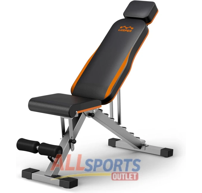 Lusper 660/800 Lb Weight Bench Foldable Design for Multi-Purpose