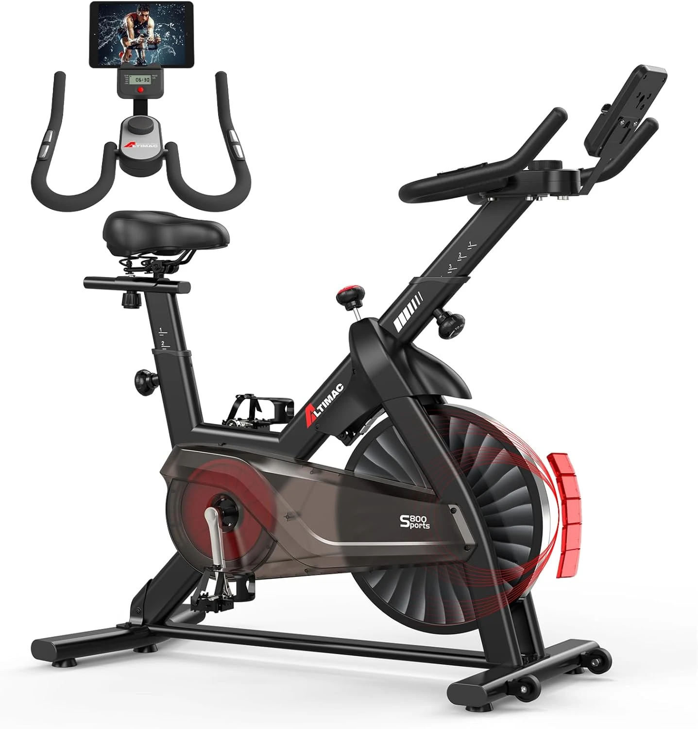 Exercise Bike Adjustable Magnetic Brake Resistance All Sports Outlet