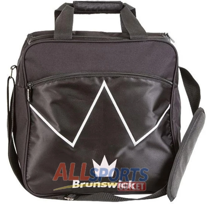 Brunswick Blitz Single Tote Bowling Bag Black at All Sports Outlet