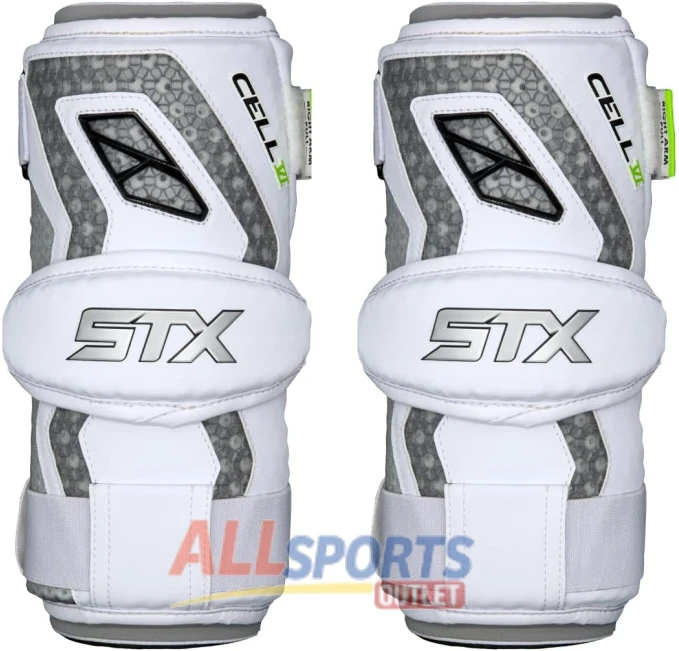 STX Cell VI Lacrosse Arm Pads Sports Gear All Sports Outlet