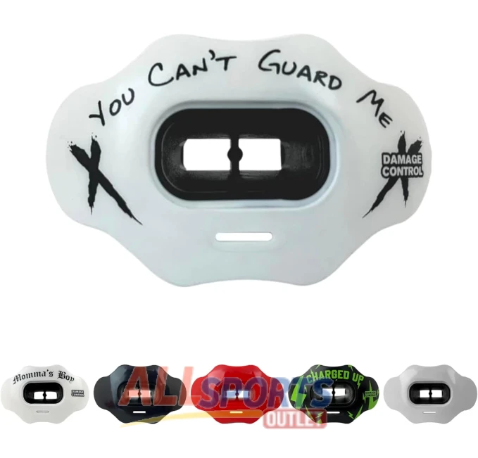DAMAGE CONTROL Youth Mouth Guard with Helmet Strap All Sports Outlet