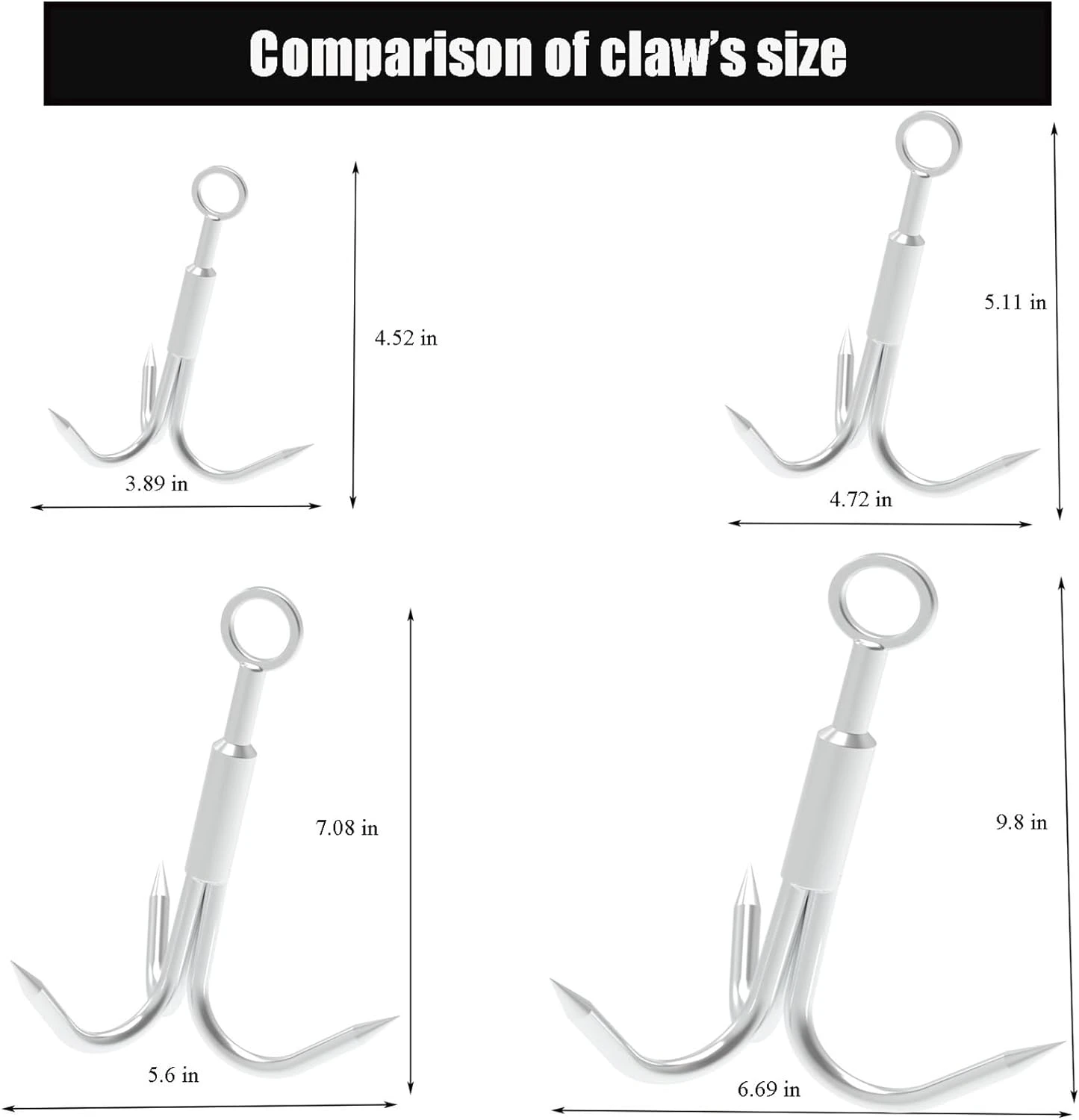 MHDMAG Grappling Hook with Carabiner for Outdoor Activity All Sports Outlet - Image 4