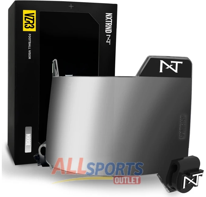 Nxtrnd VZR3 Football Visor All Sports Outlet Mirror Curved Lens