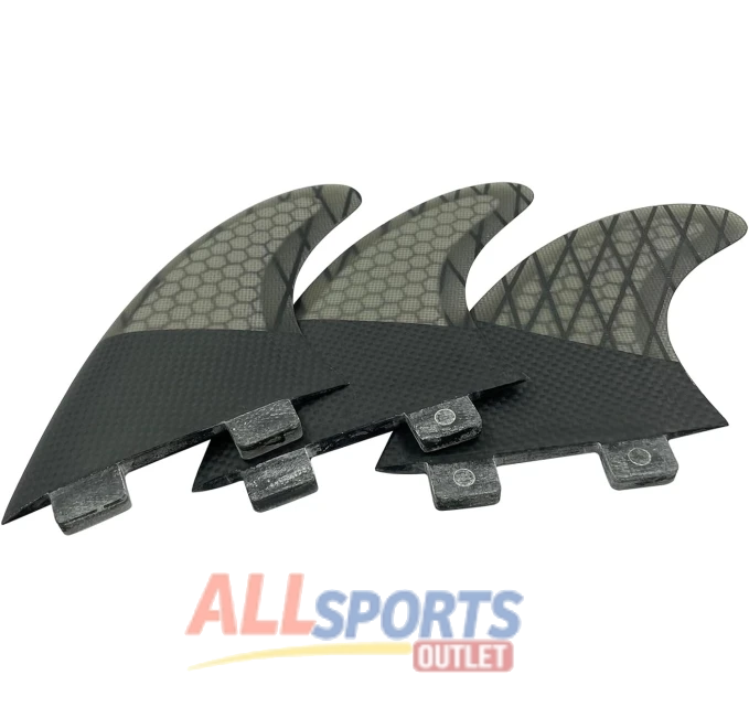 UPSURF Surfboard Tri Fin Carbon S M Size Thruster Set All Sports Outlet