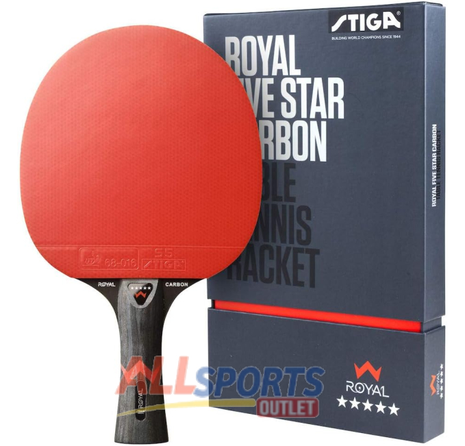 Stiga Royal Carbon 5-Star Table Tennis Racket All Sports Outlet