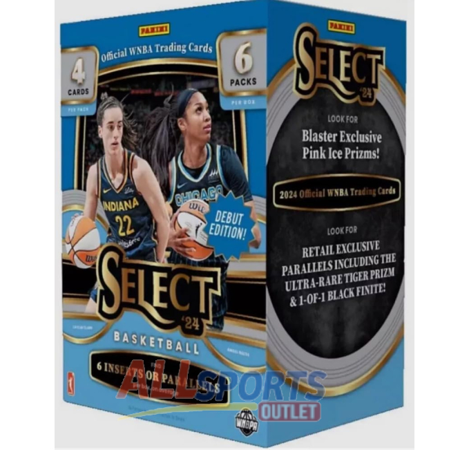 2024 Panini Select WNBA Basketball Factory Sealed Box All Sports Outlet