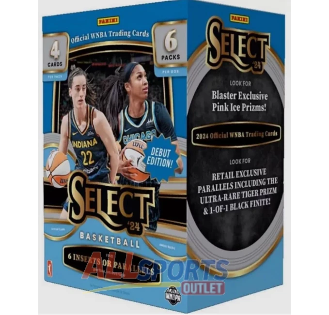 2024 Panini Select WNBA Basketball Factory Sealed Box All Sports Outlet