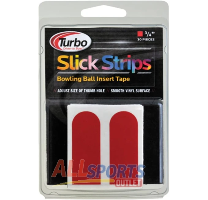 Turbo Bowling Grips 3/4 Inch Red Tape for Improved Grip All Sports Outlet