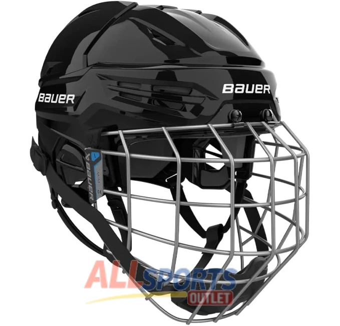 Bauer Re-Akt 55 Senior Hockey Helmet Combo with Facemask All Sports Outlet