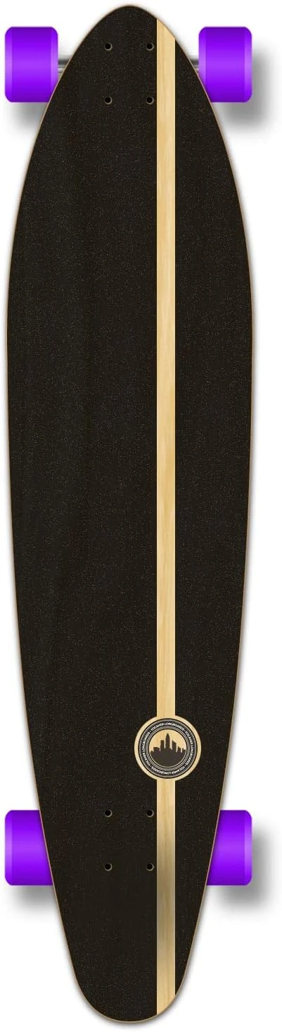 In The Pines Natural Kicktail Longboard Complete Skateboard All Sports Outlet - Image 2