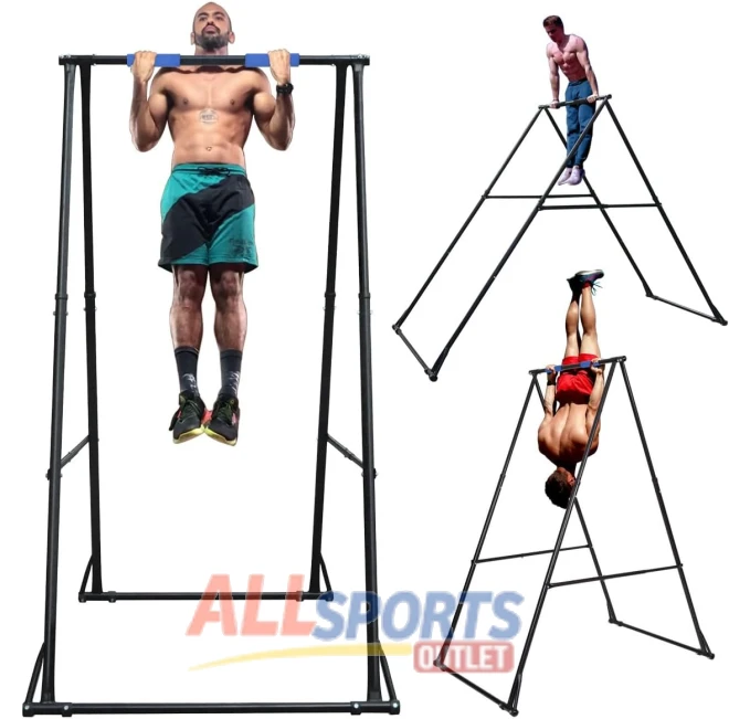KT TOES DON'T TOUCH GROUND Pull Up Bar Stand All Sports Outlet