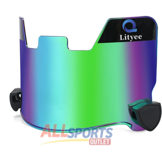 Football Visor All Sports Outlet Green Helmet Visor for Adults Youth