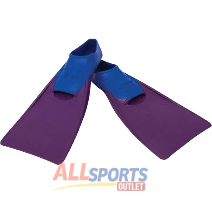 Kids Long Floating Swim Fins Blue Purple All Sports Outlet