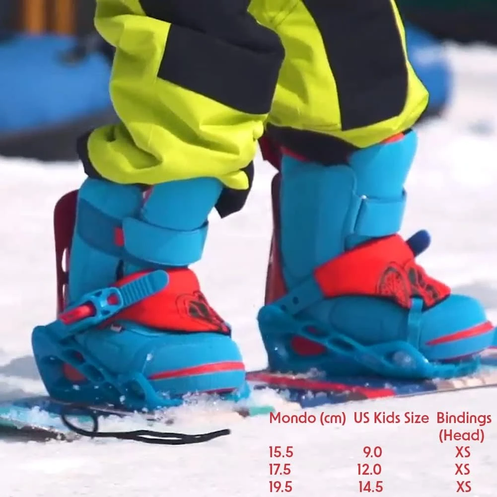 HEAD Kid Velcro Junior Snowboard Boots Blue All Sports Outlet - Image 4