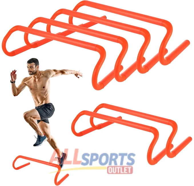 WOPPLXY 6 Pack 6 Speed Agility Training Hurdles for Athletes At All Sports Outlet
