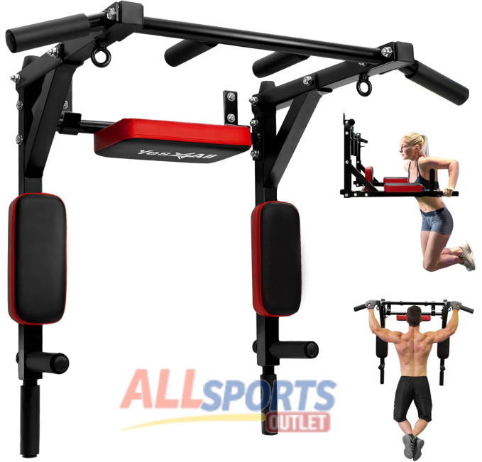 Multifunctional Pull Up Bar and Dip Station All Sports Outlet