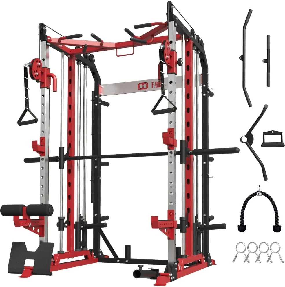 Smit Machine Power Cage Multi-Function Squat Rack All Sports Outlet