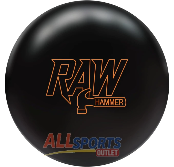 Hammer Raw 16lbs Black Bowling Ball All Sports Outlet High Quality