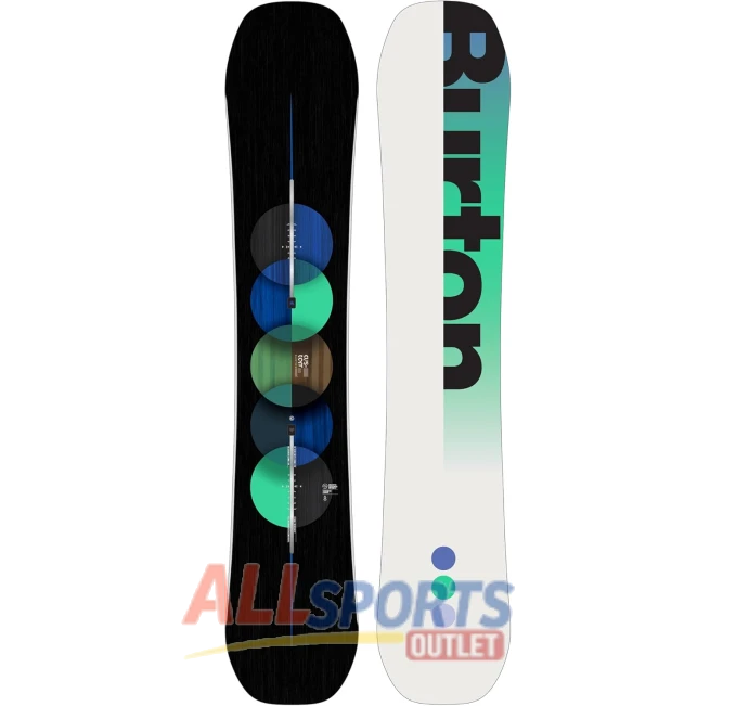 Burton Men's Custom Camber Snowboard for Winter Sports All Sports Outlet