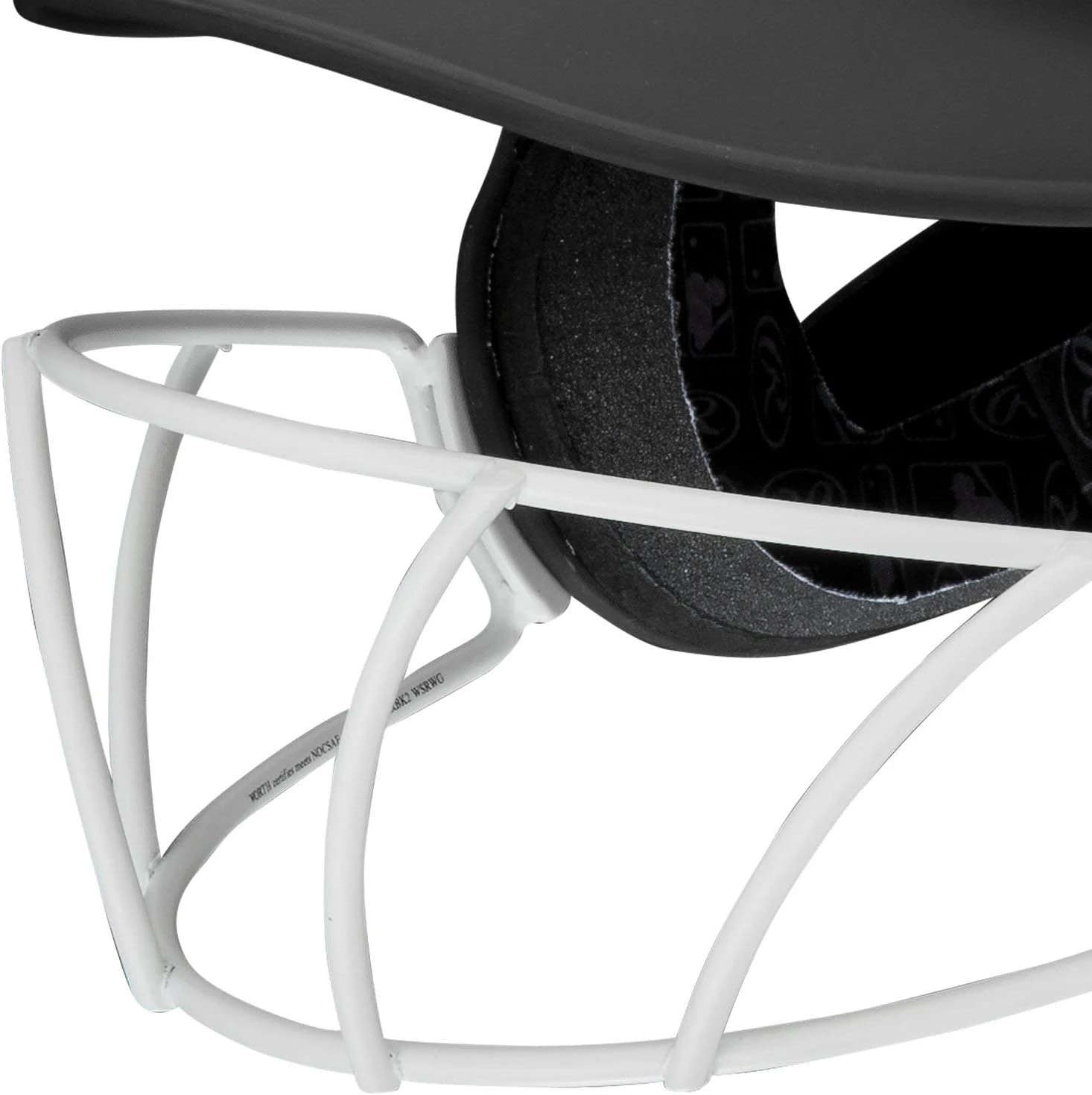 Rawlings COOLFLO HIGHLIGHTER Batting Helmet Matte Black Face Guard All Sports Outlet - Image 2