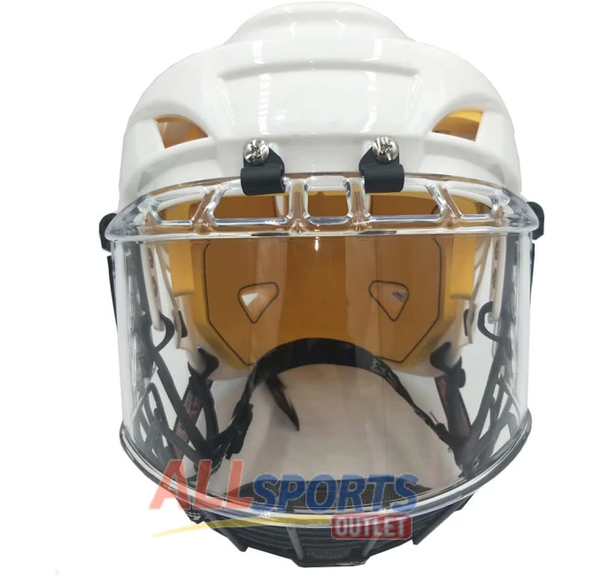 Adult Ice Hockey Helmet Combo with Cage Visor All Sports Outlet