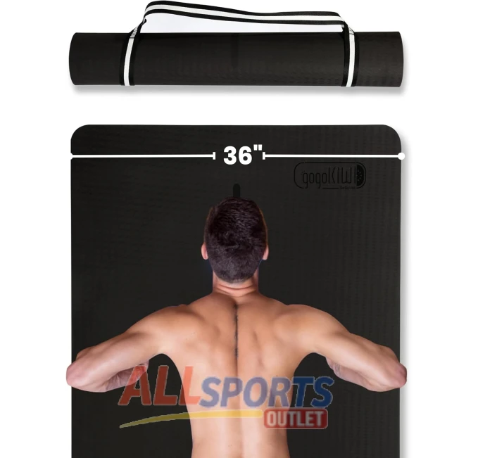 Gogokiwi Extra Wide Yoga Mat with Alignment Marks All Sports Outlet