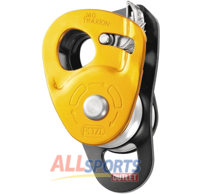 PETZL P54 JAG Traxion High-Efficiency Double Pulley All Sports Outlet