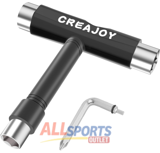 CREAJOY Skateboard Tool Set All Sports Outlet for Easy Repairs
