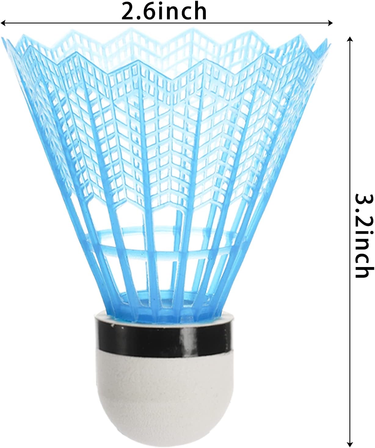 SOUJOY Badminton Birdie 48 Pack Plastic Shuttlecock for Outdoor Fun - Image 2