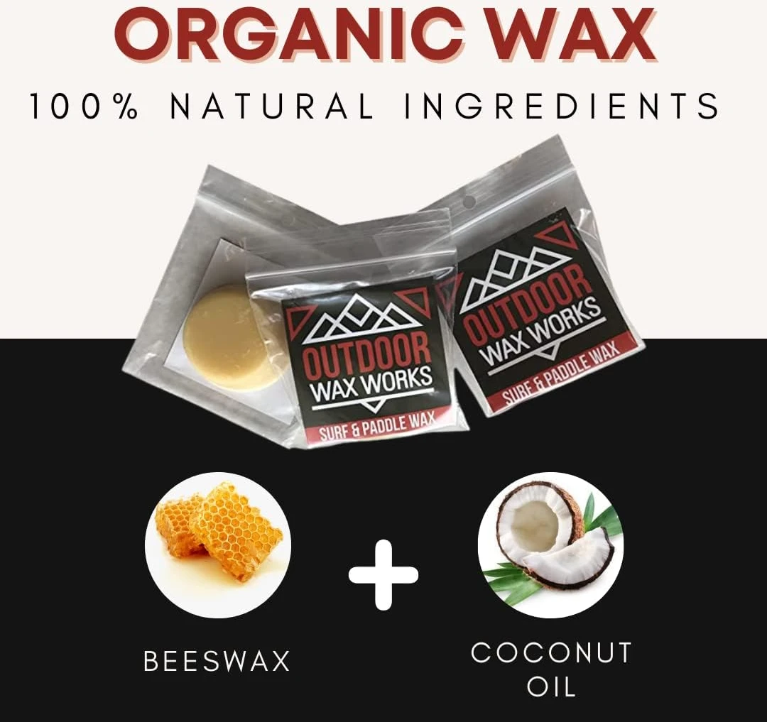 Outdoor Wax Works Eco-Friendly Surf Board Wax 3-Pack All Sports Outlet - Image 2